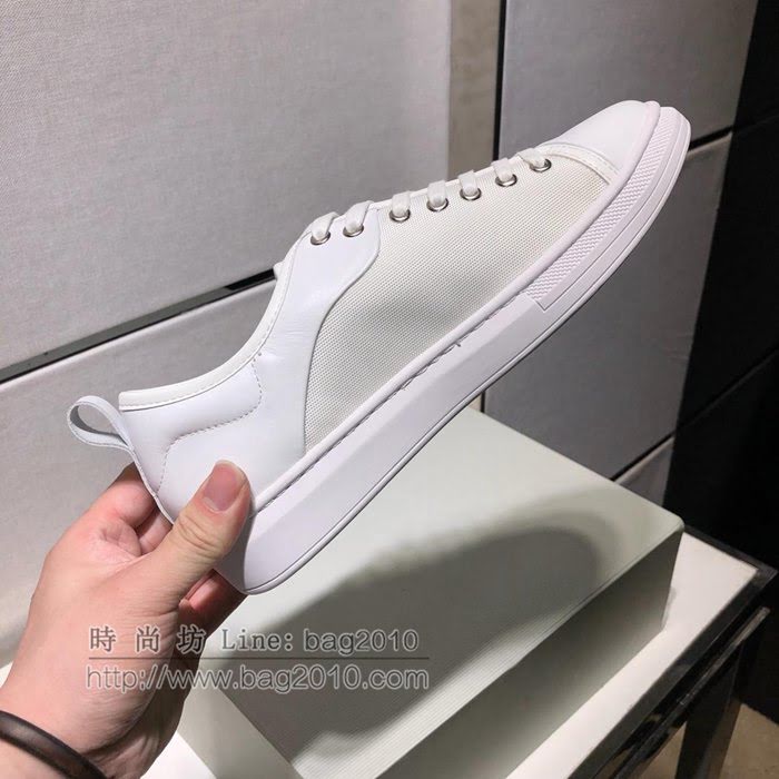 Armani男鞋 2019新款 最新官網同款 原單品質 阿瑪尼白色男士休閒鞋  jpx1359